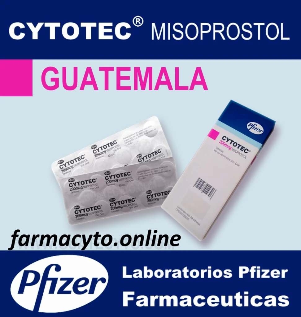 CYTOTEC VENTA EN GUATEMALA LABORATORIOS PFIZER PRECIOS FARMACYTO W